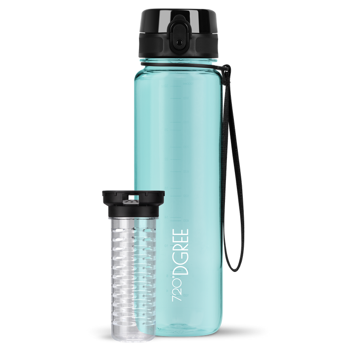 OUTLET uberBottle Trinkflasche | crystalClear Fruchtbehälter