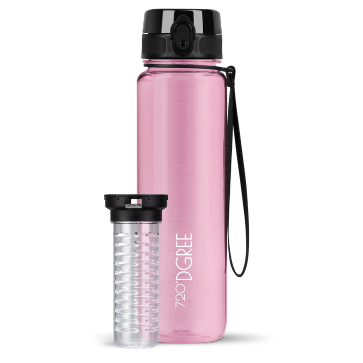 OUTLET uberBottle Trinkflasche | crystalClear Fruchtbehälter